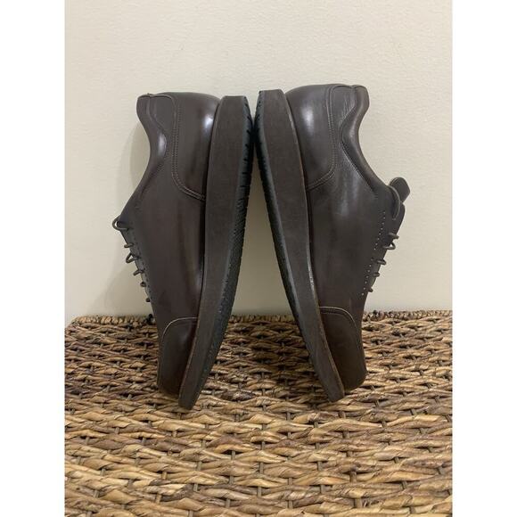 Bally Rutger Italian Oxford Lace Up Luxury Leather Soft Shoes Old Money 8.5 E - Picture 2 of 10